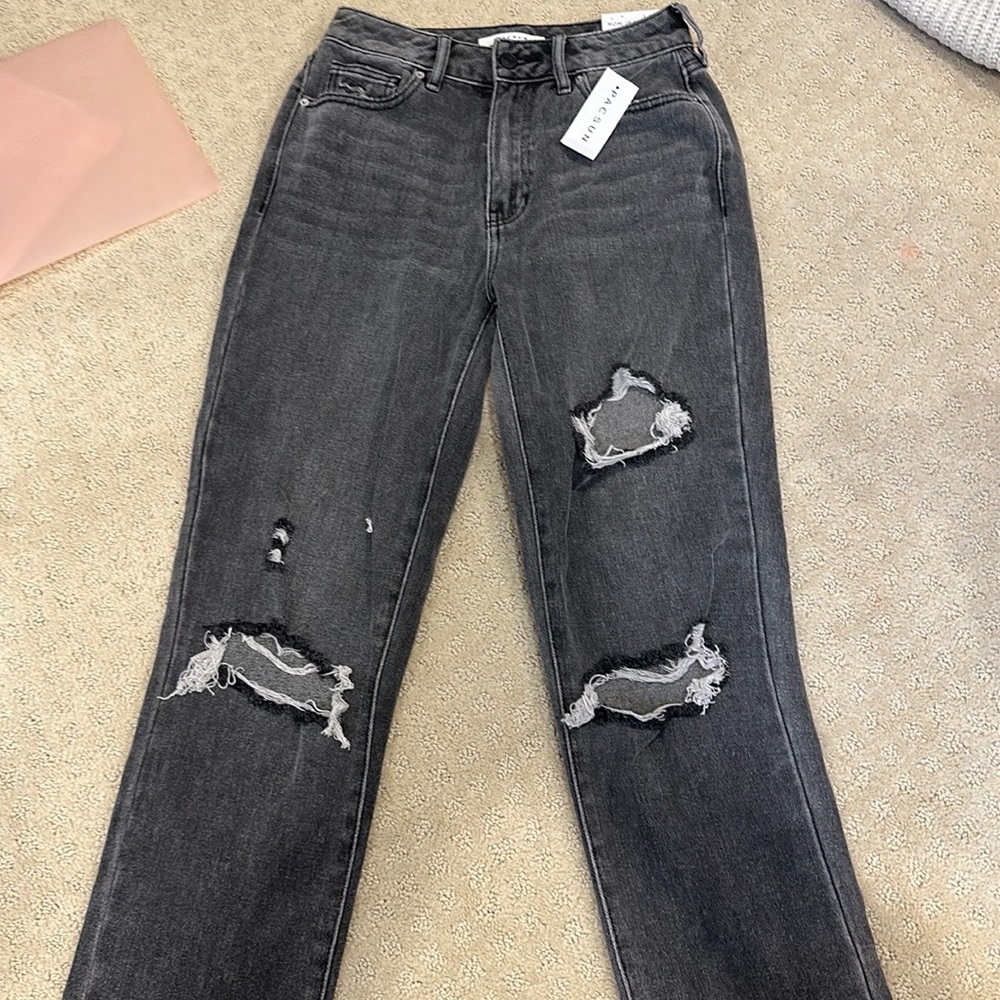 pacsun mom jeans! size 24! brand new with tags
